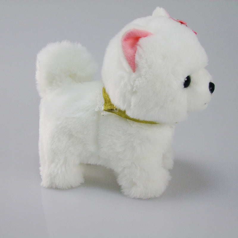 Simulation dog plush electric puppy